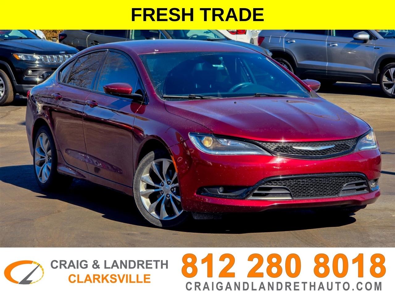 2016 Chrysler 200 S