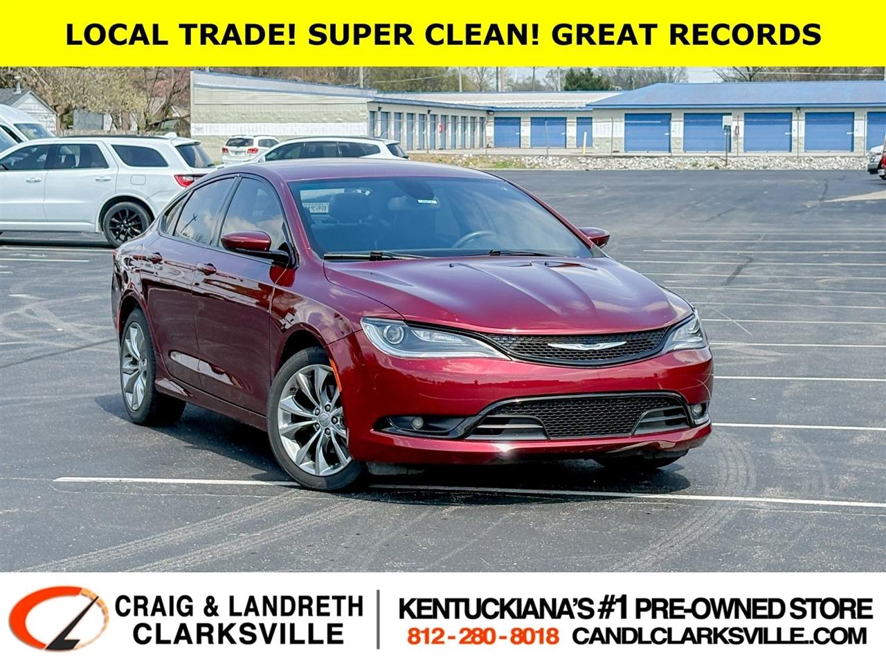 2016 Chrysler 200 S