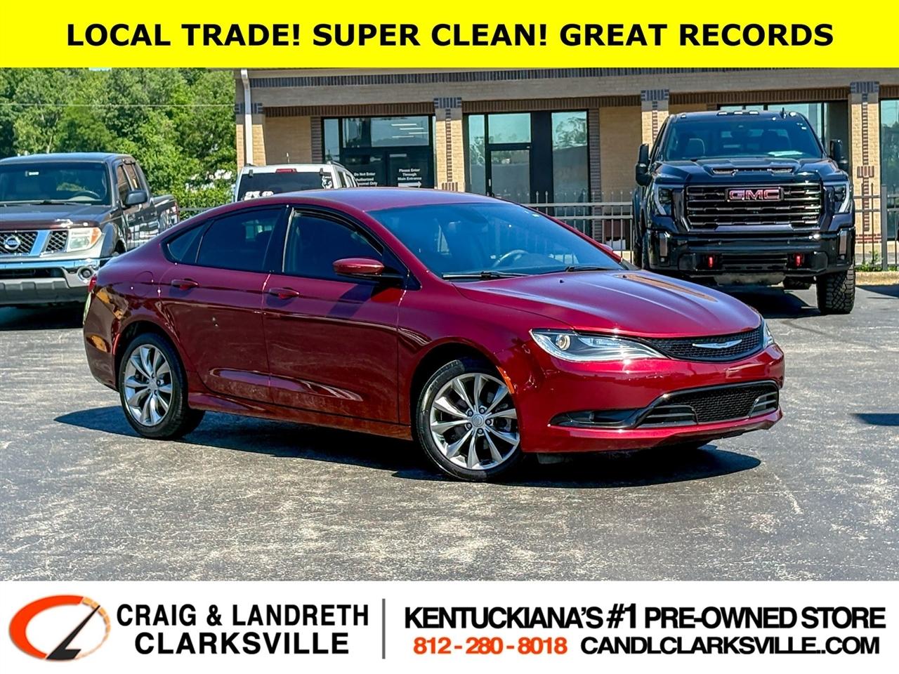 2016 Chrysler 200 S