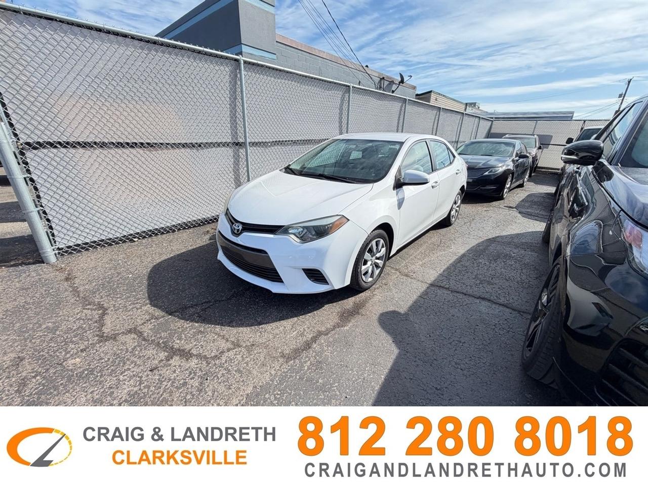 2016 Toyota Corolla LE