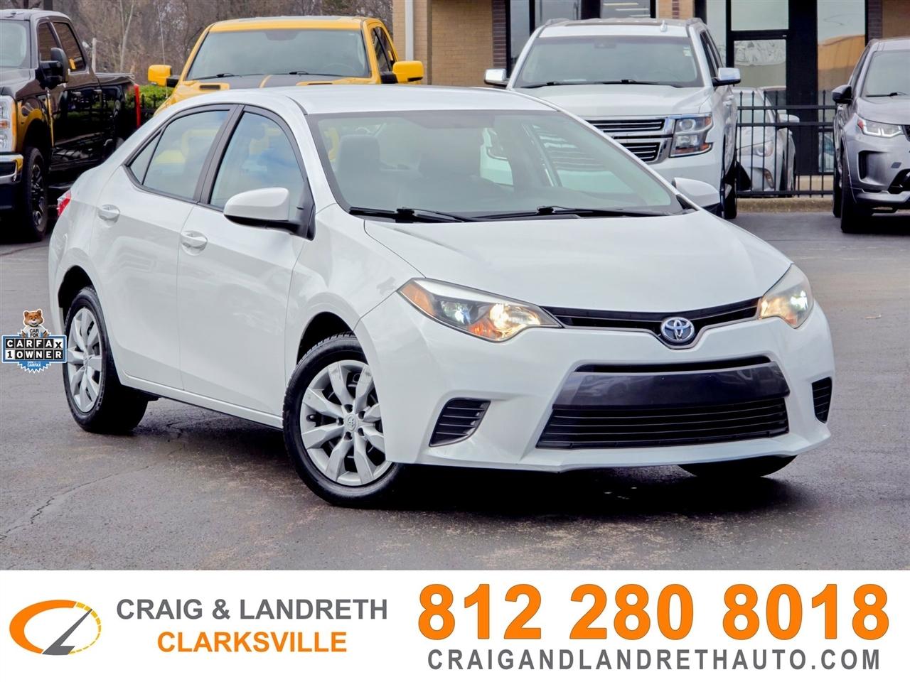 2016 Toyota Corolla LE