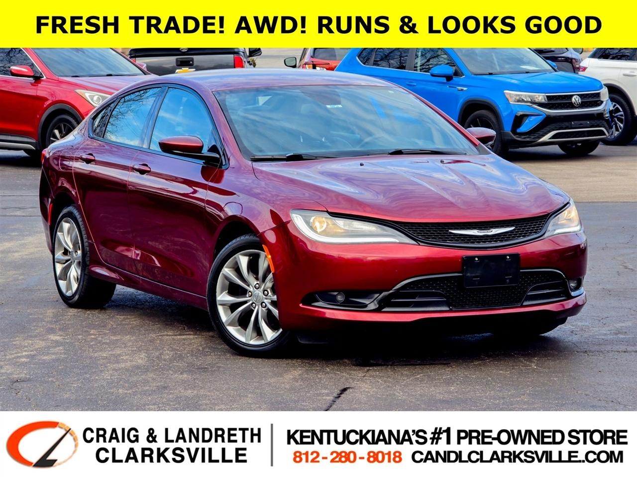 2015 Chrysler 200 S AWD w/ Comfort Pkg