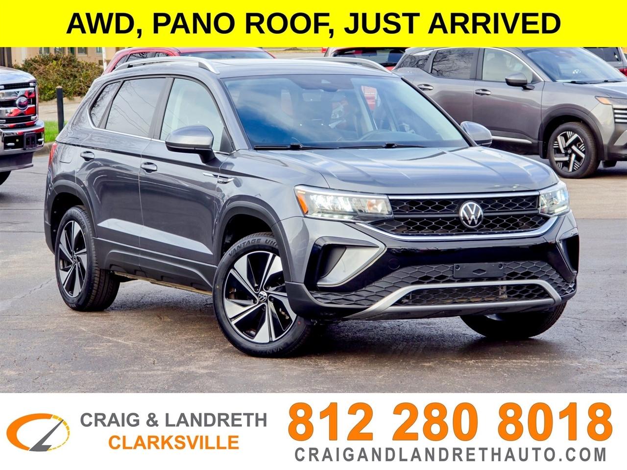 2024 Volkswagen Taos 1.5T SE AWD w/ Pano Roof