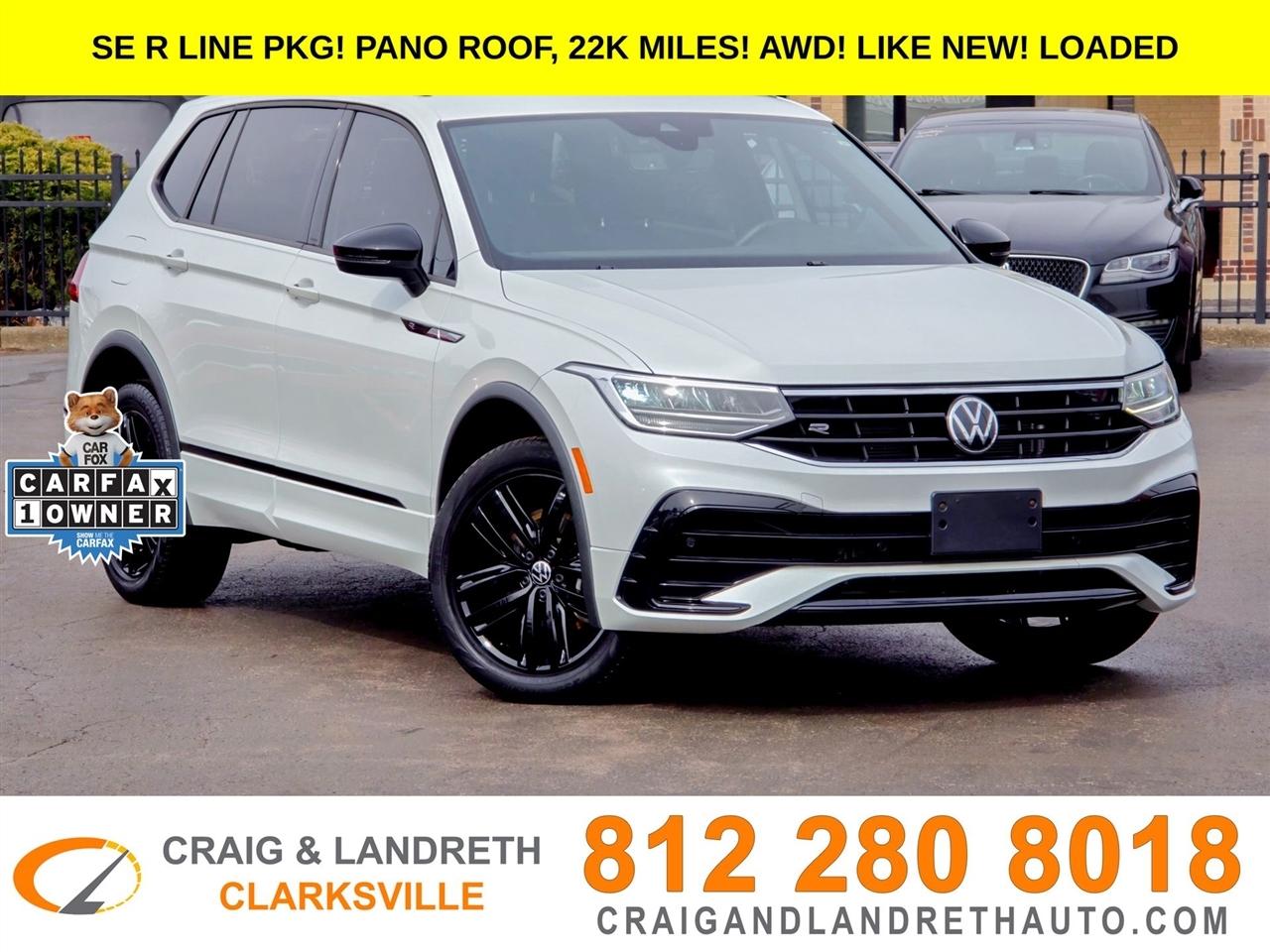 2022 Volkswagen Tiguan 2.0T SE R-Line Black AWD