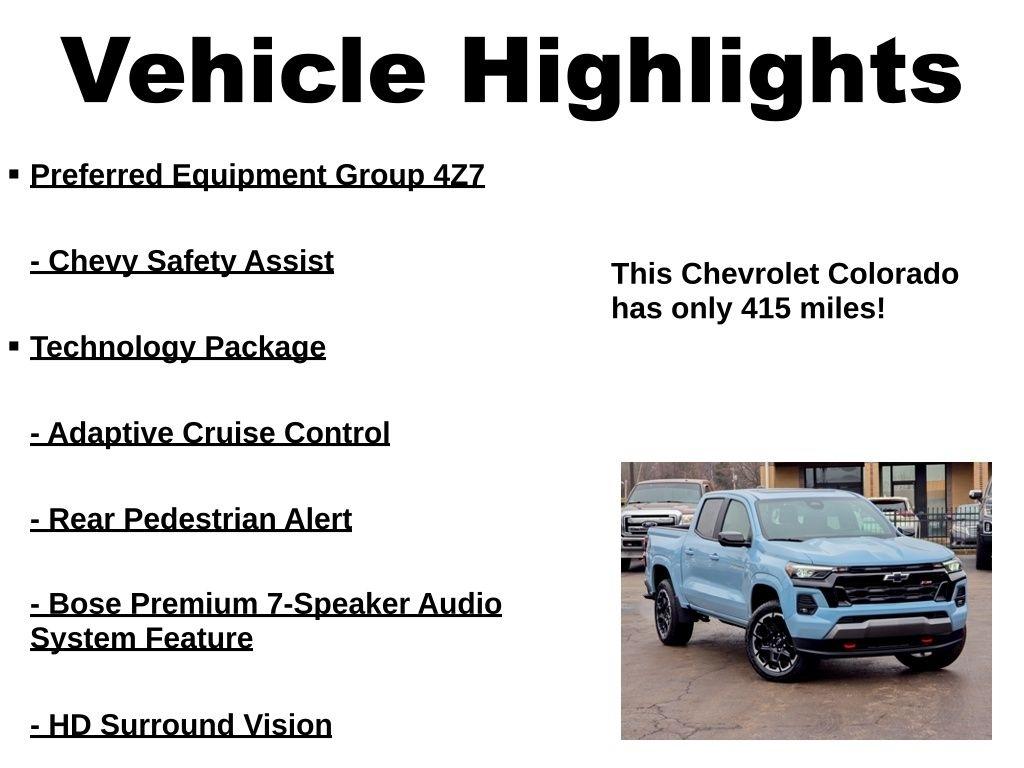 Chevrolet Colorado Z71 Crew Cab 4WD 2026