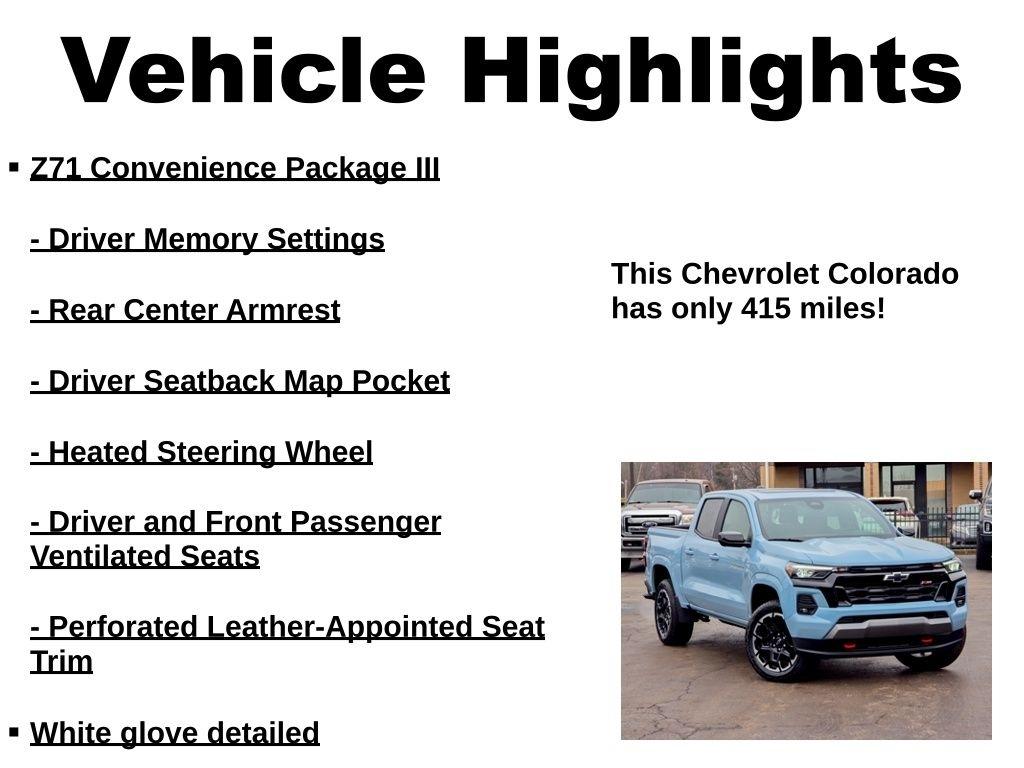 Chevrolet Colorado Z71 Crew Cab 4WD 2026