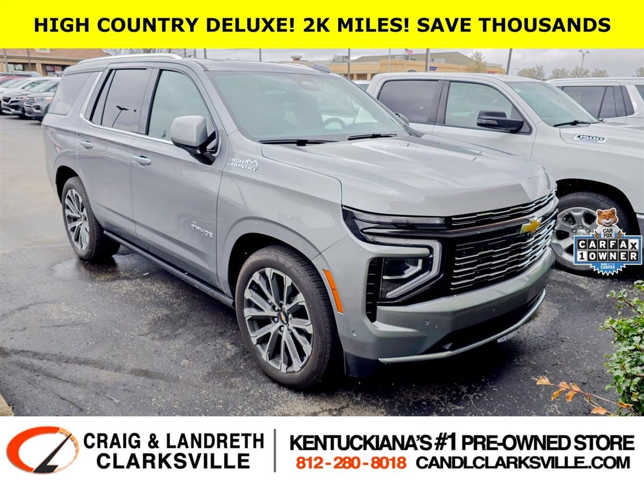 2026 Chevrolet Tahoe High Country Deluxe 4WD