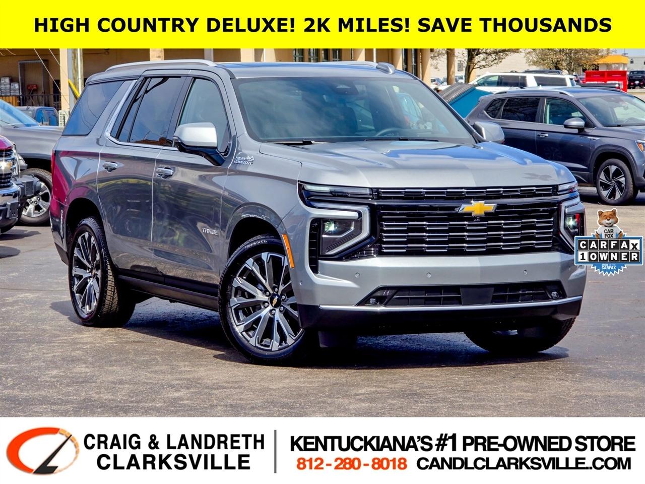 2026 Chevrolet Tahoe High Country Deluxe 4WD