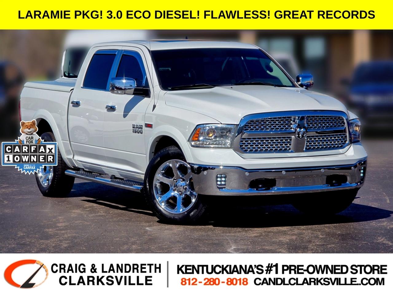 2018 RAM 1500 Laramie 4WD Crew Cab