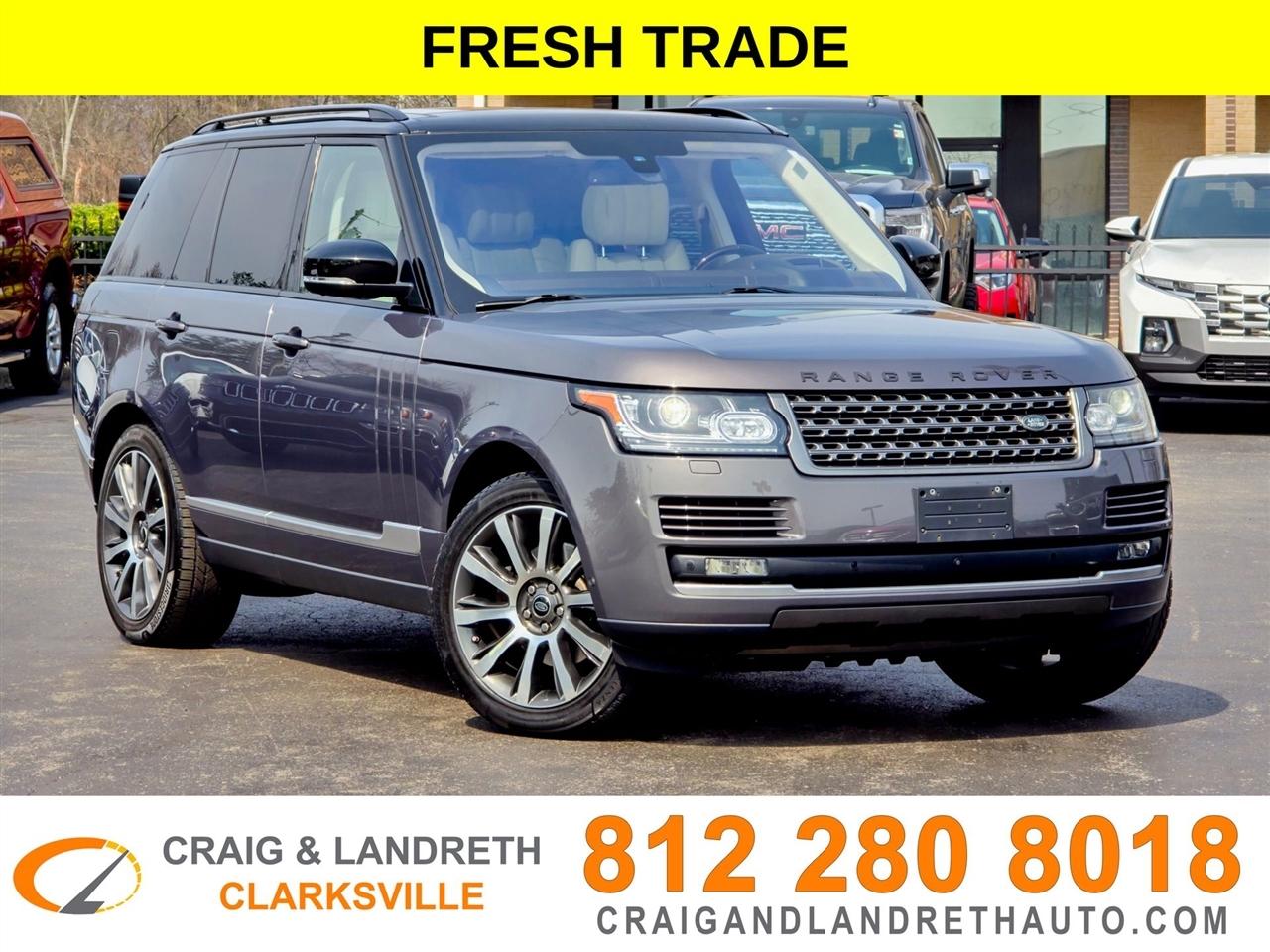 2016 Land Rover Range Rover HSE