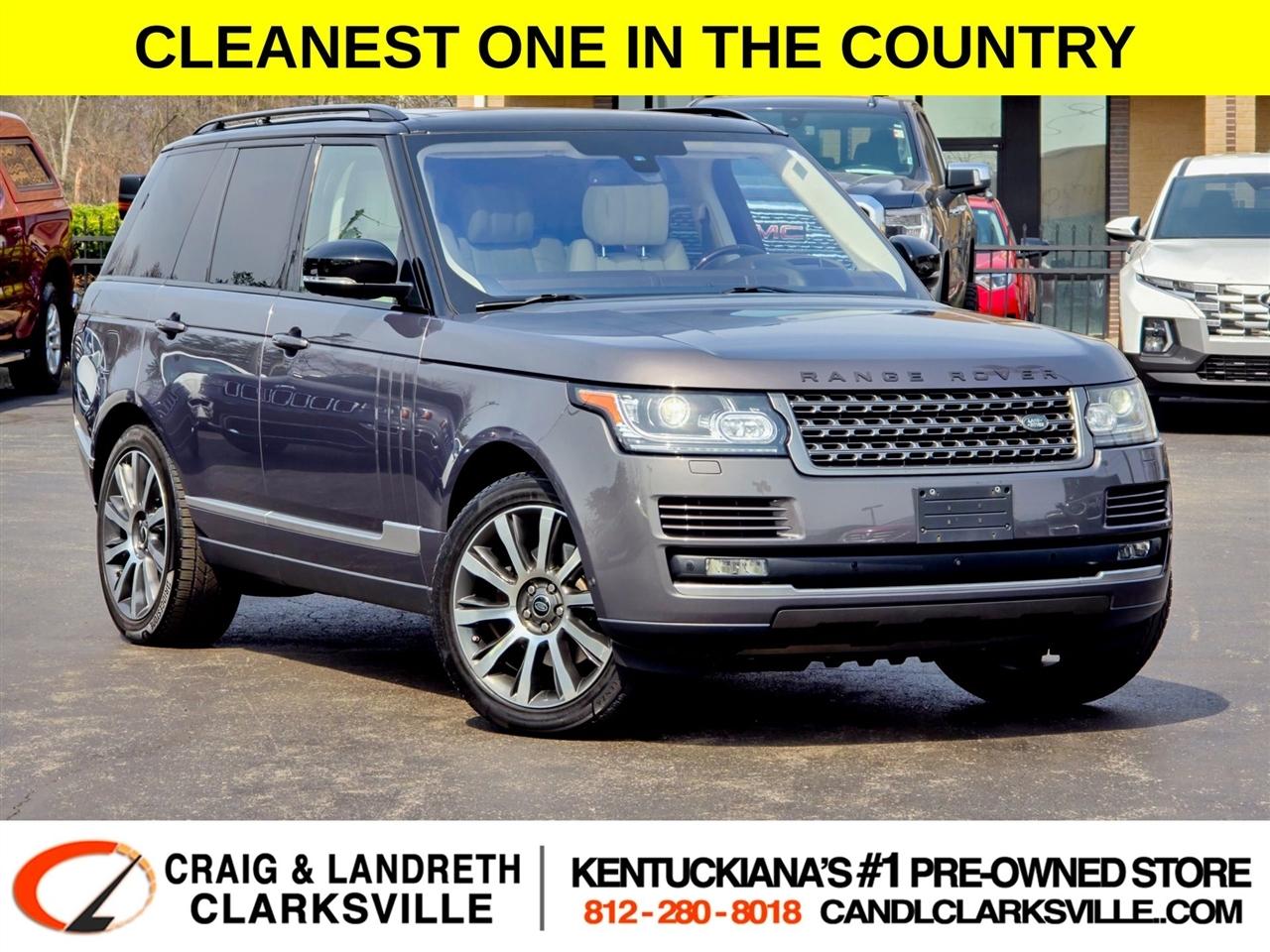 2016 Land Rover Range Rover HSE