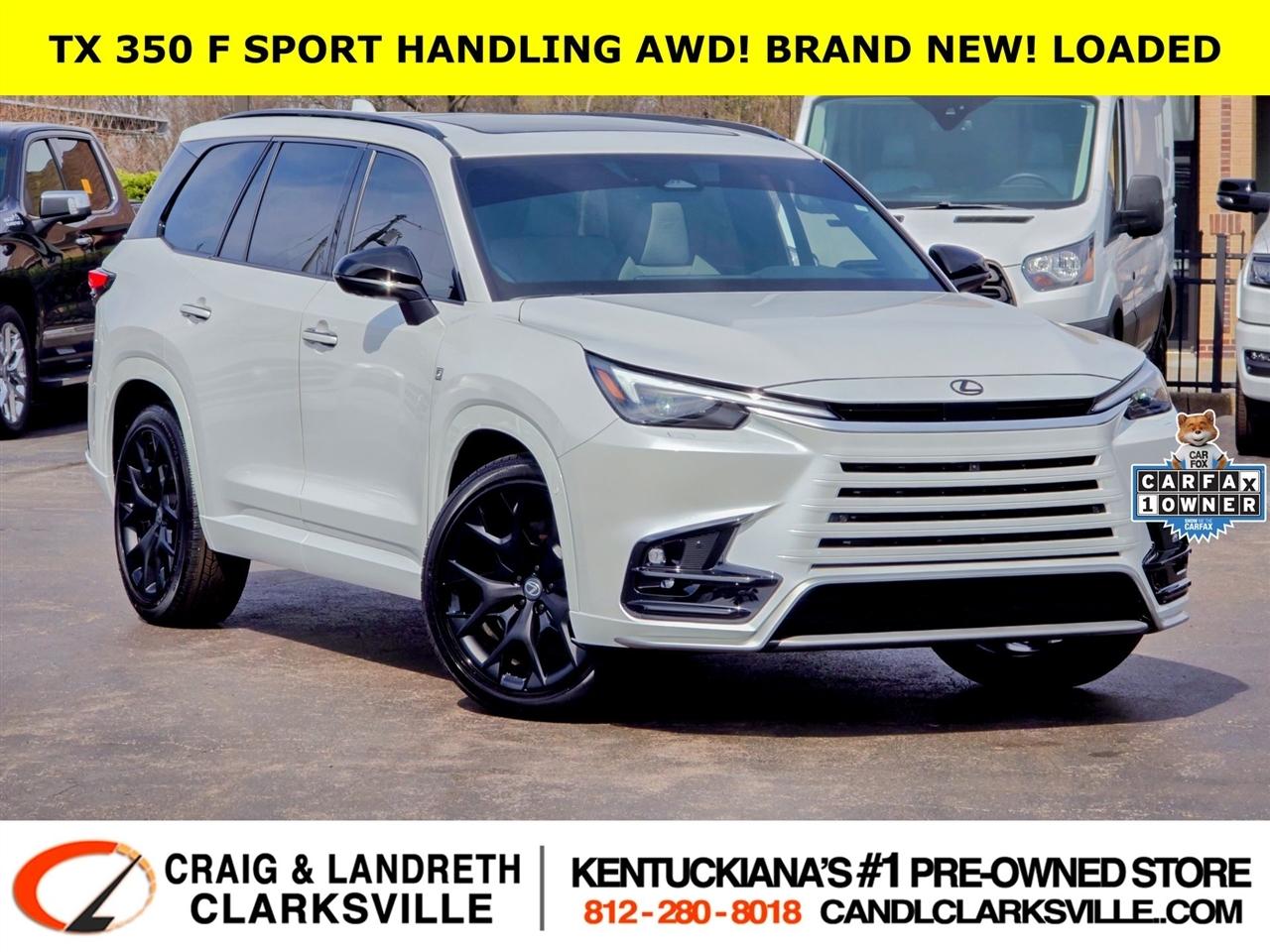 2026 Lexus TX 350 F SPORT Handling AWD