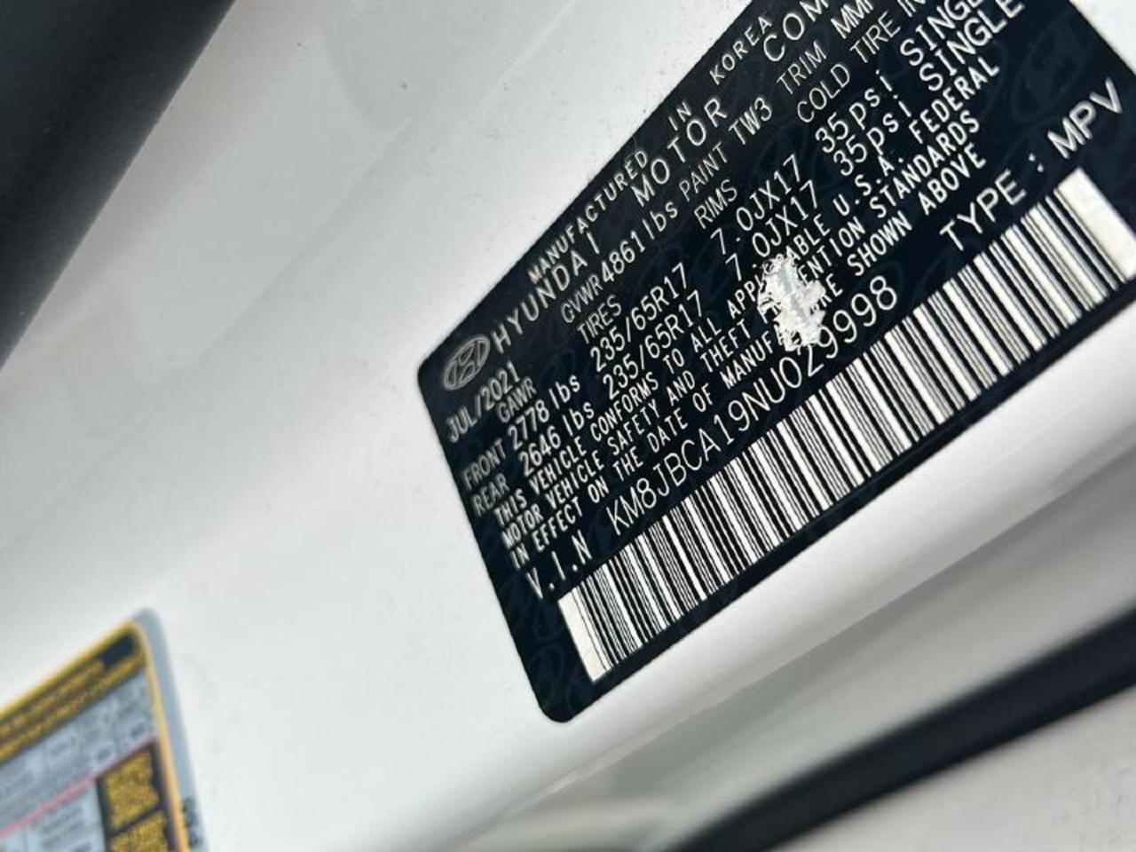 Hyundai Tucson Hybrid Blue AWD 2022