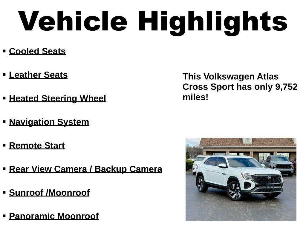 Volkswagen Atlas Cross Sport  2025