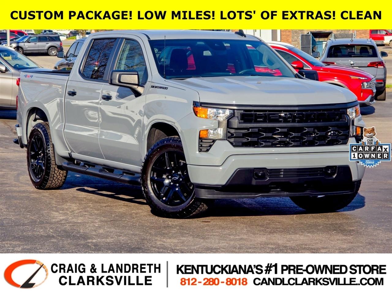 2024 Chevrolet Silverado 1500 Custom 4WD Crew Cab