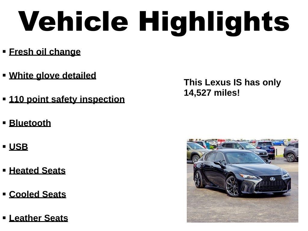 Lexus IS 350  2025