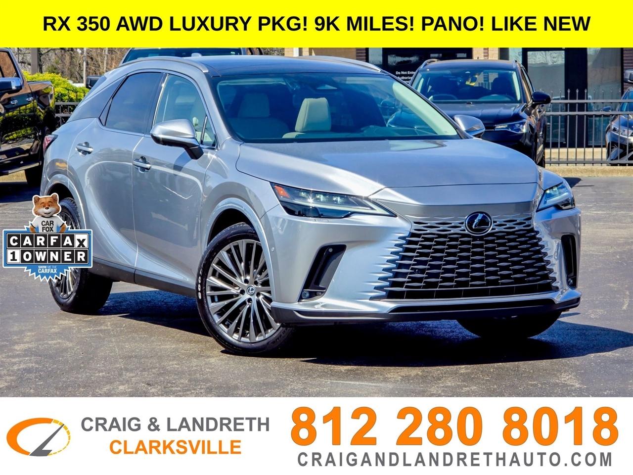 2024 Lexus RX 350 Luxury