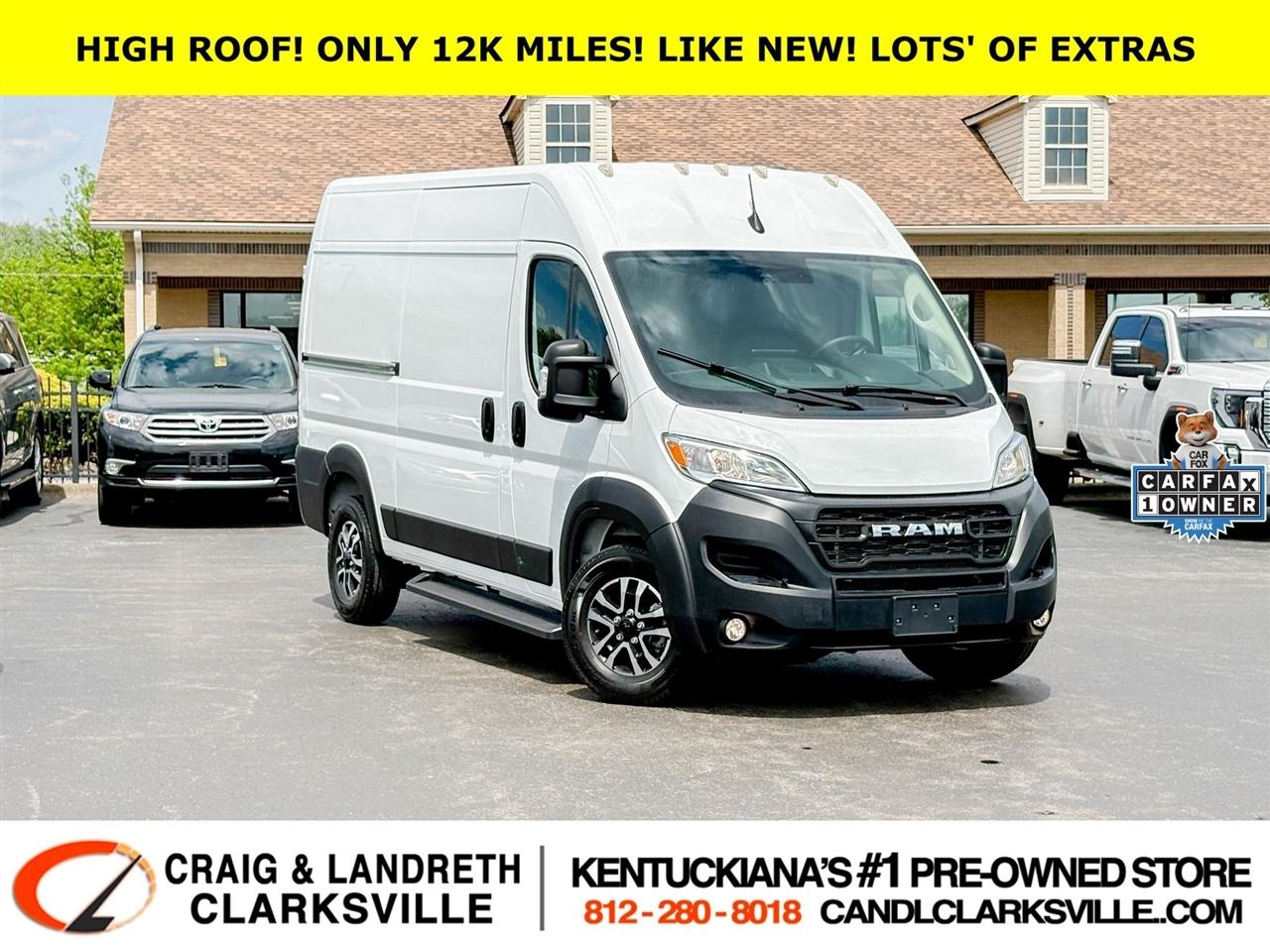 2024 RAM ProMaster Cargo Van High Roof
