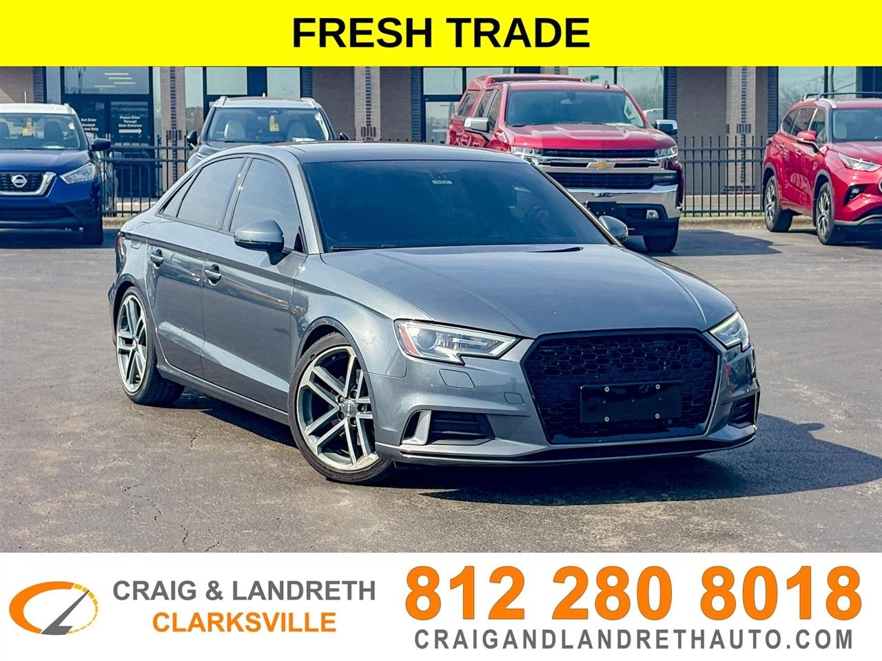 2017 Audi A3 Sedan 2.0T Premium FrontTrak
