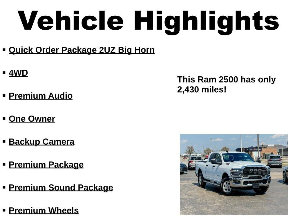 RAM 2500  2025