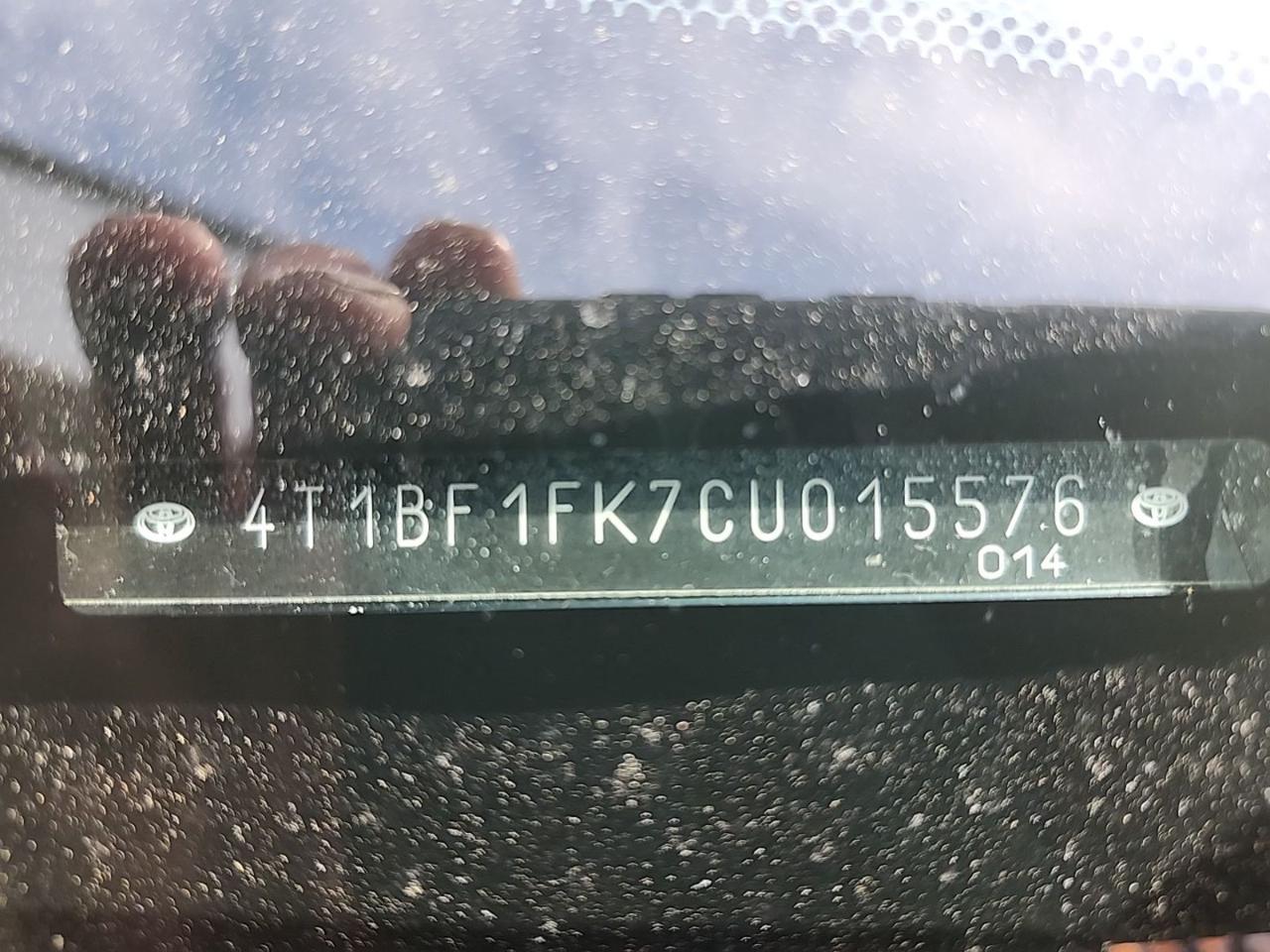 Toyota Camry 4dr Sdn I4 Auto SE Sport Limited Edition (Natl) 2012