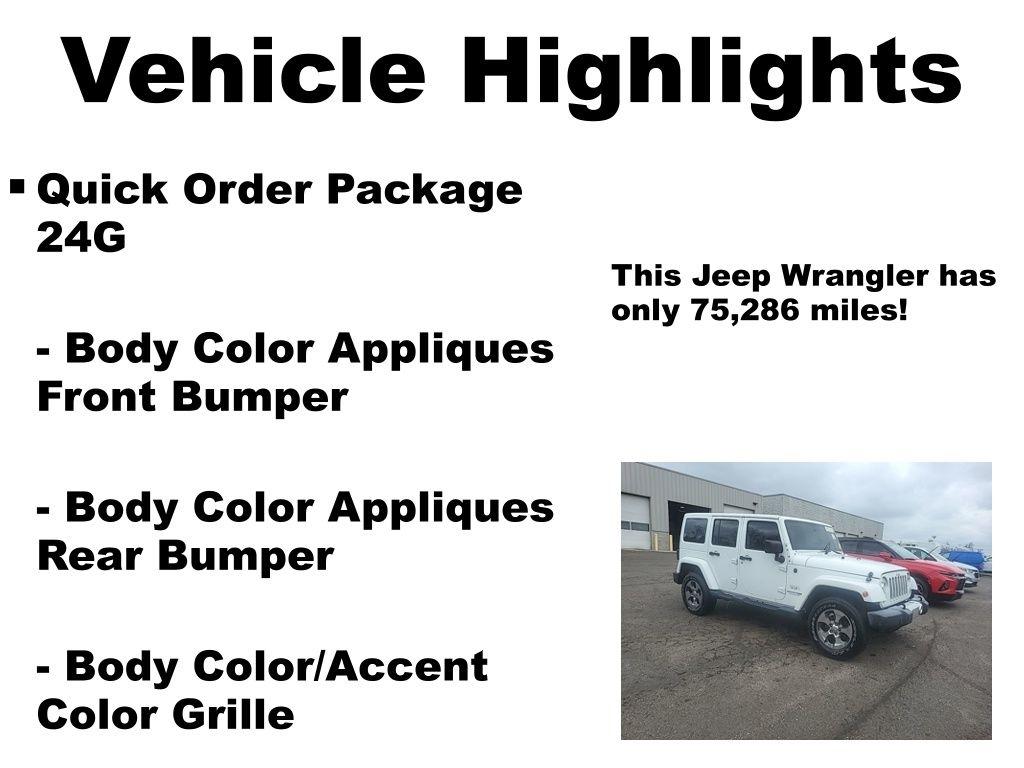 Jeep Wrangler JK Unlimited  2018