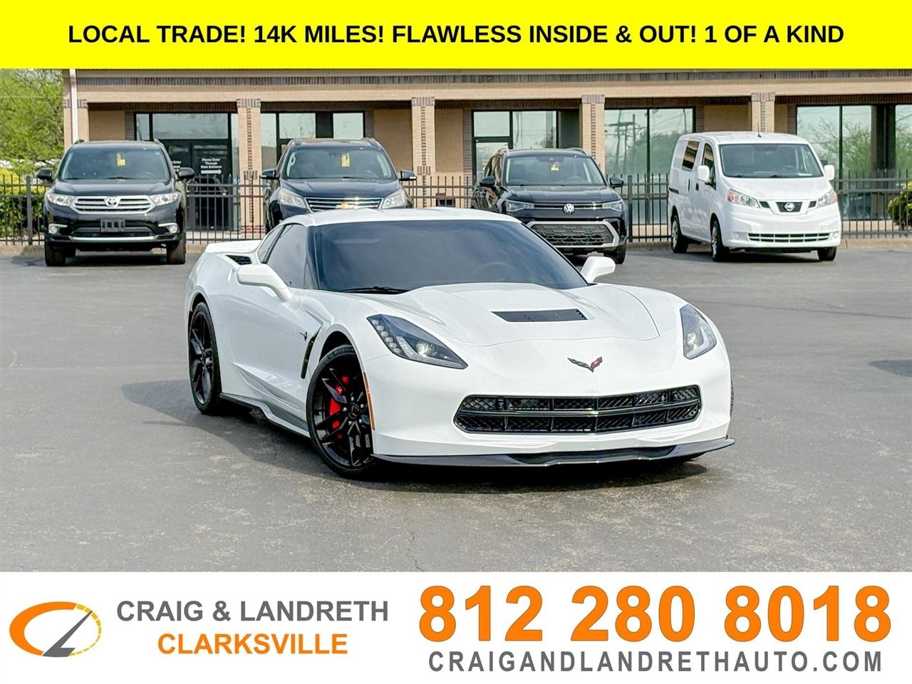 2017 Chevrolet Corvette Stingray Z51 2LT