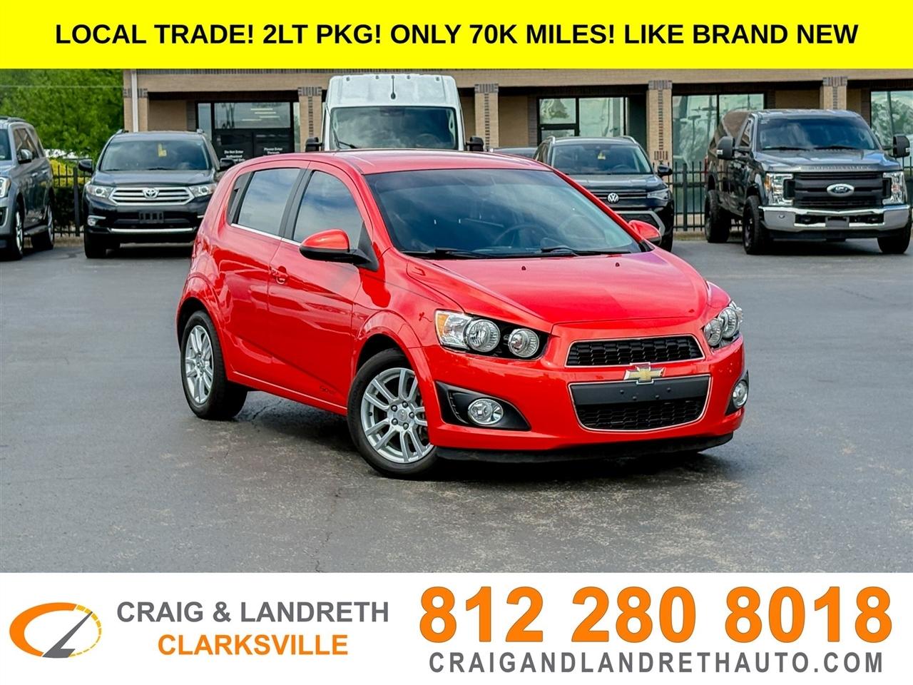 2012 Chevrolet Sonic 2LT
