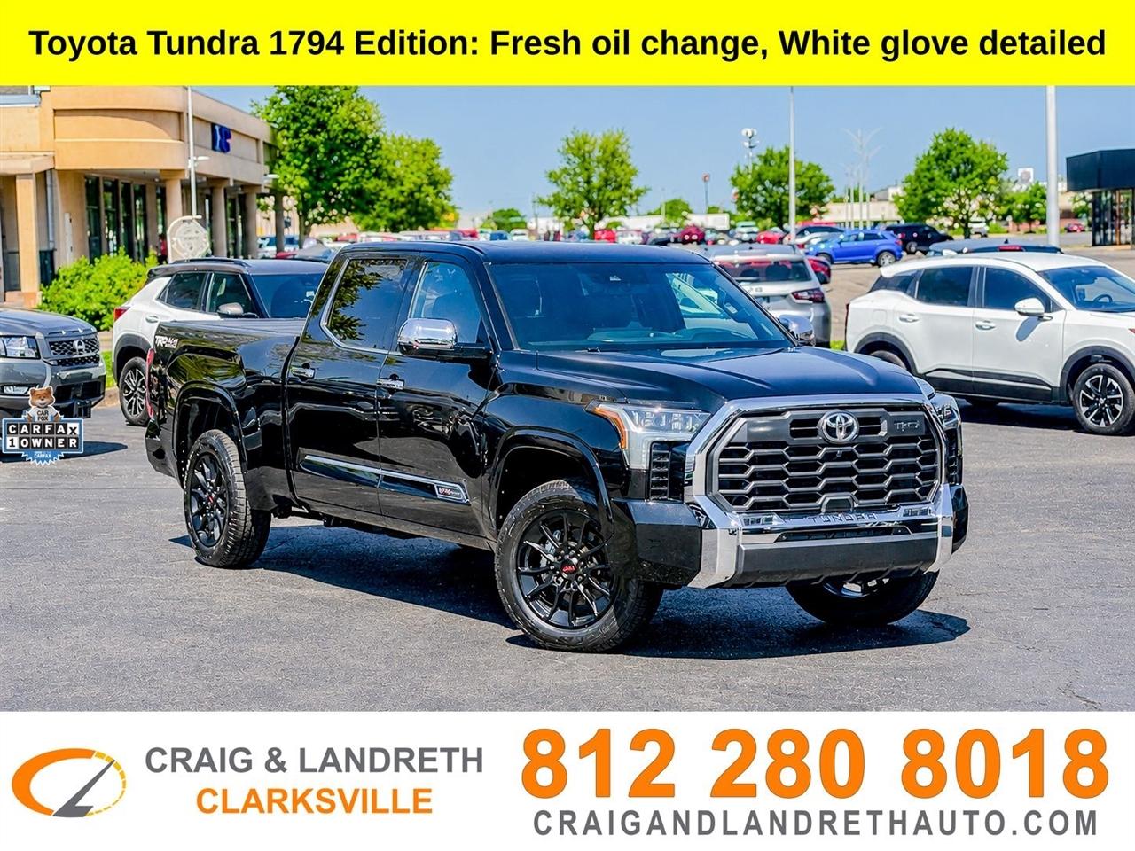 2026 Toyota Tundra 1794 CrewMax 4WD