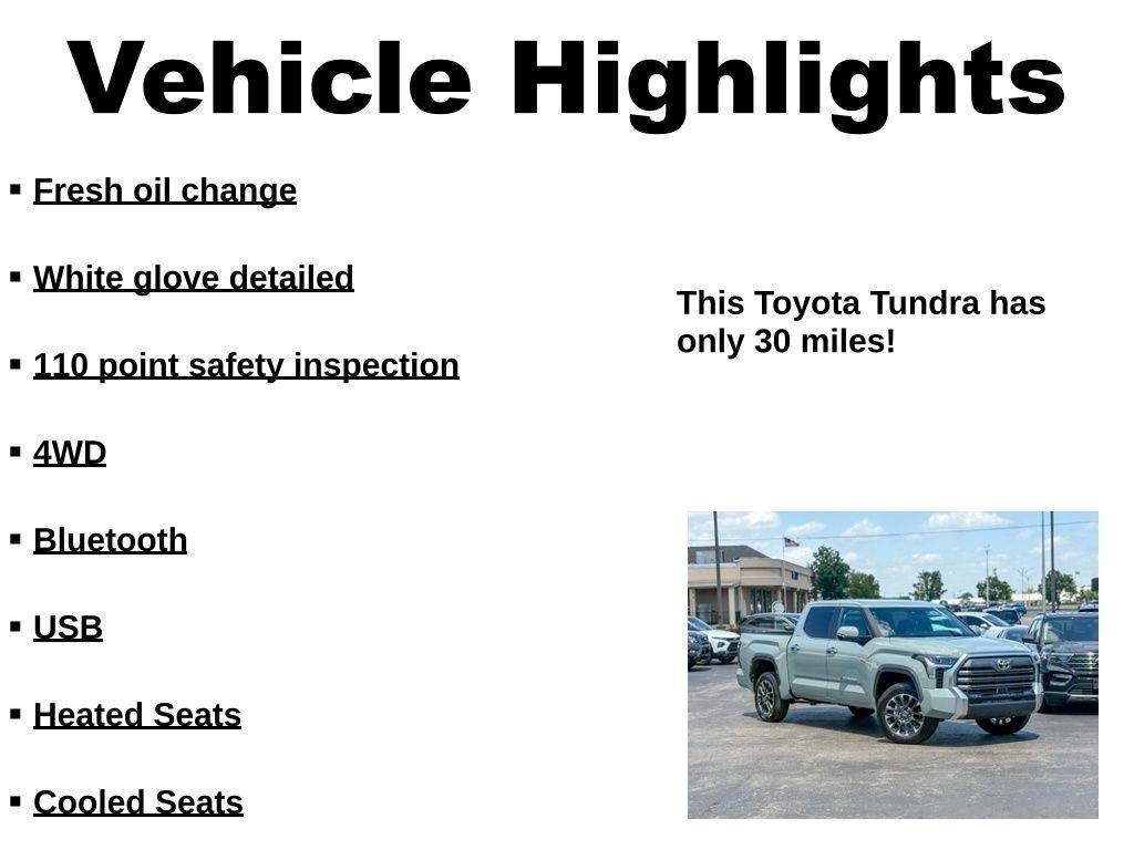 Toyota Tundra Limited Crew Max 4WD 2026