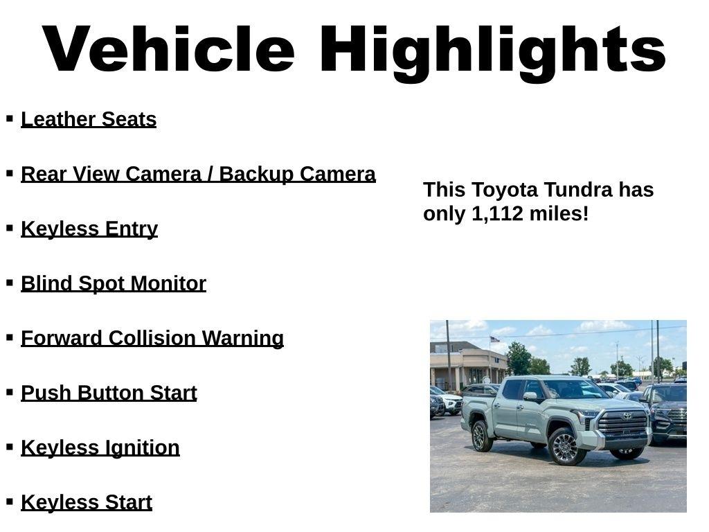 Toyota Tundra Limited Crew Max 4WD 2026