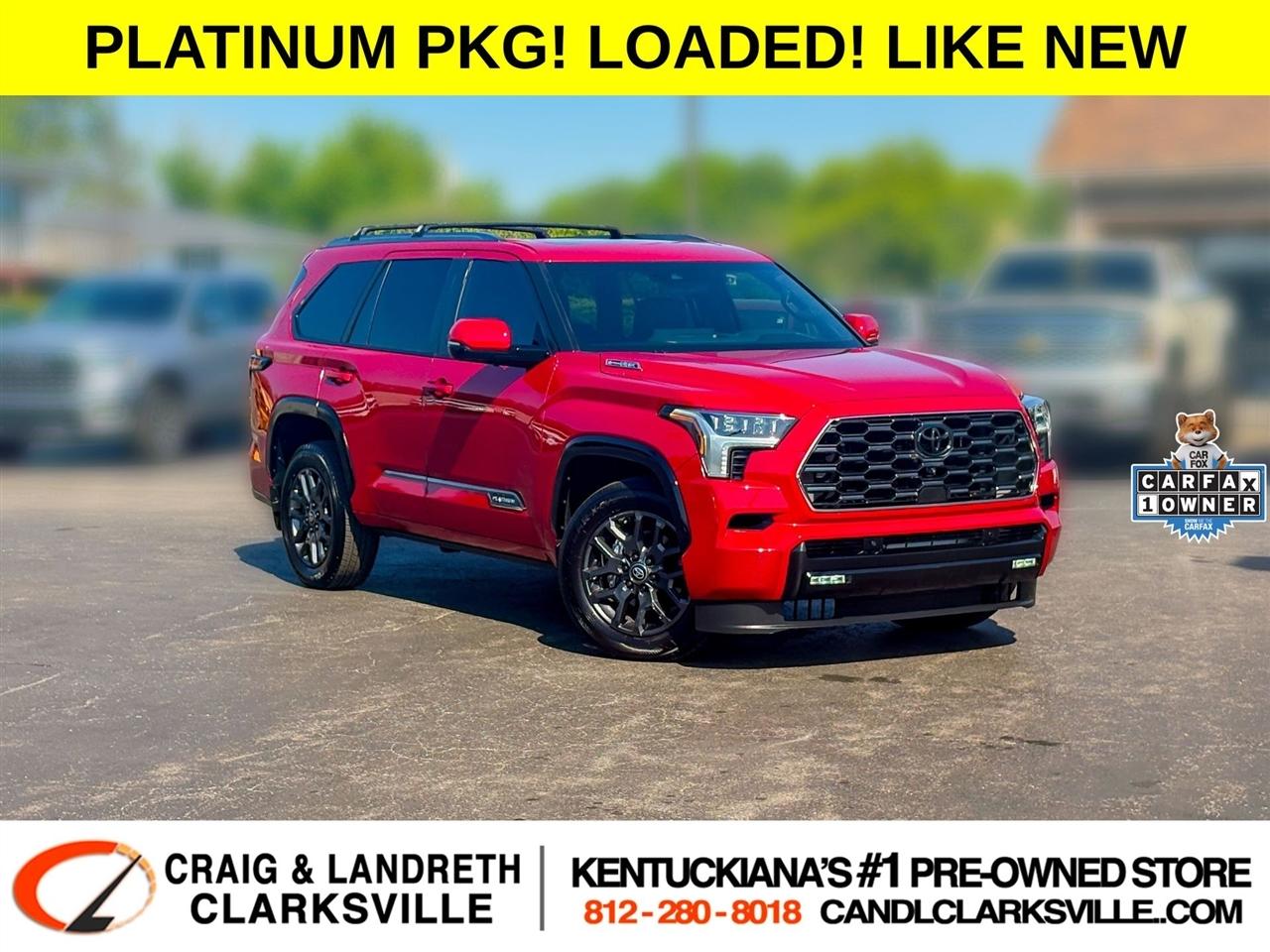2025 Toyota Sequoia Plantium 4WD