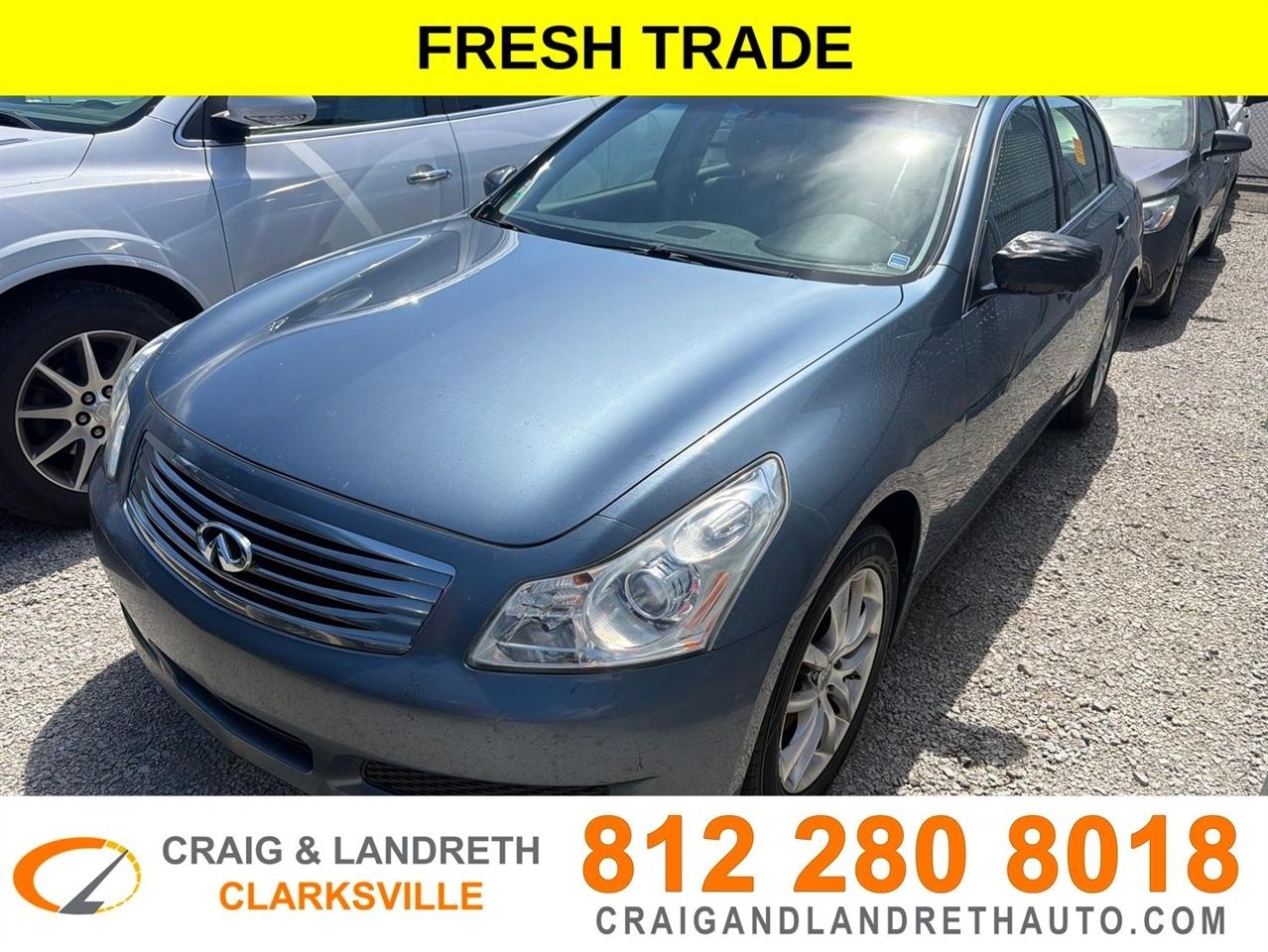 2009 Infiniti G37 Sedan X