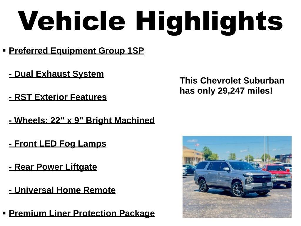 Chevrolet Suburban RST 4WD 2025