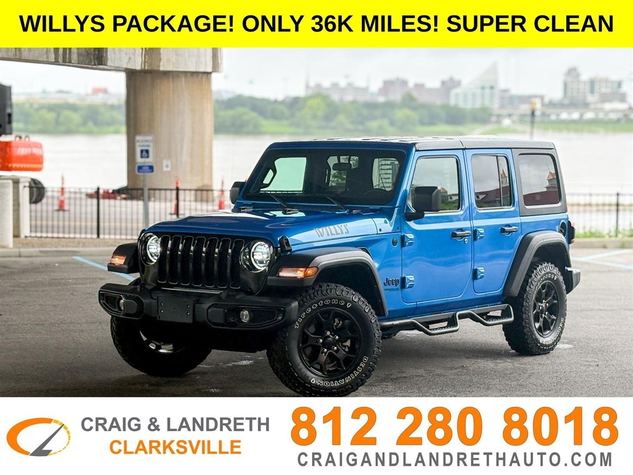2022 Jeep Wrangler Unlimited Willys 4x4
