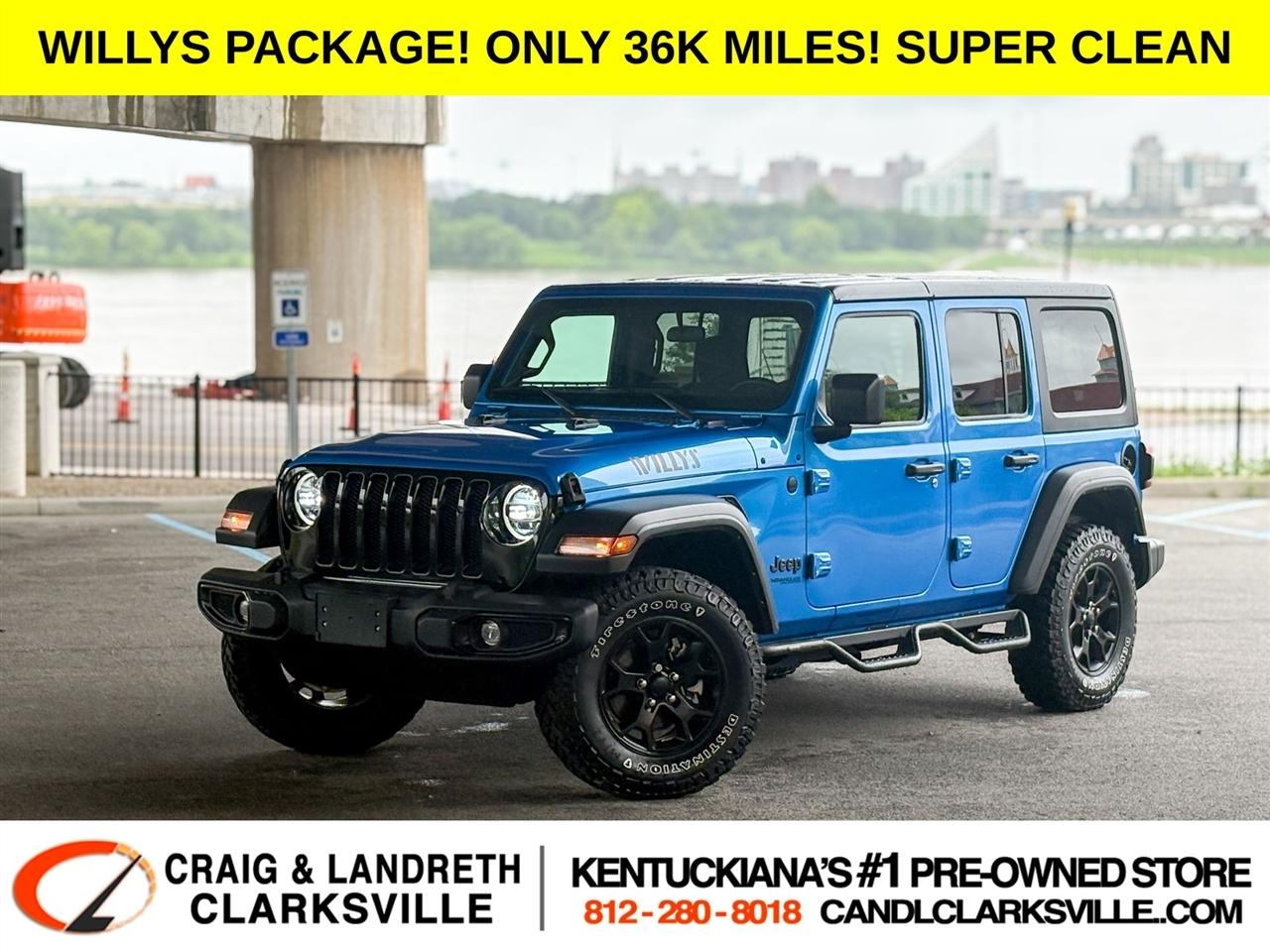 2022 Jeep Wrangler Unlimited Willys 4x4