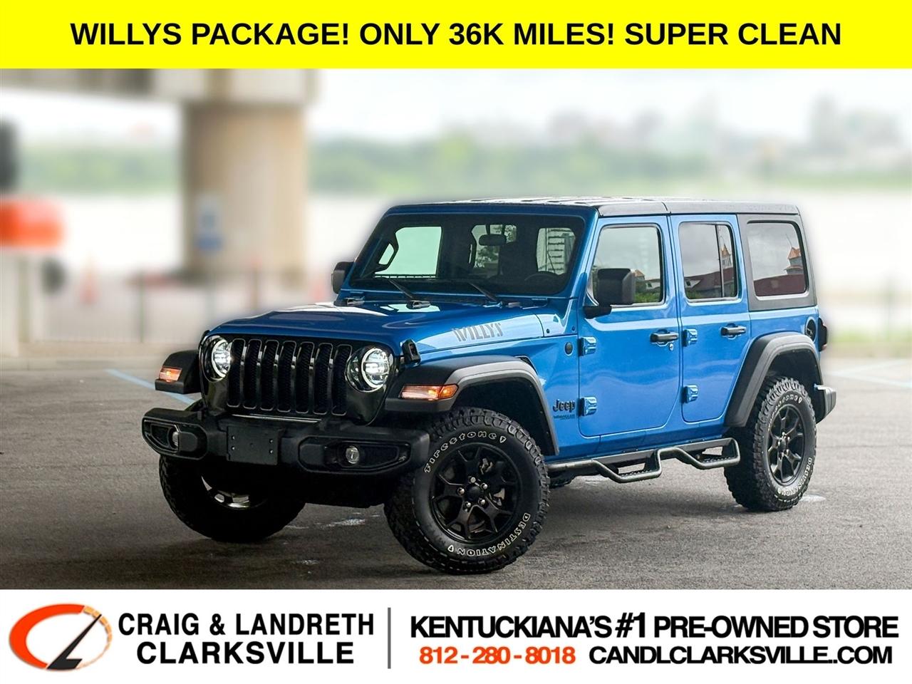 2022 Jeep Wrangler Unlimited Willys 4x4