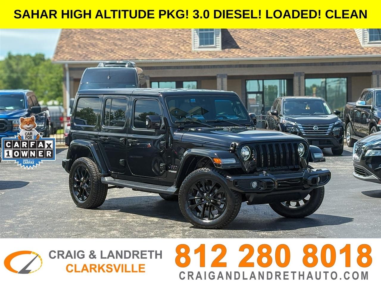 2022 Jeep Wrangler Unlimited Sahara High Altitude