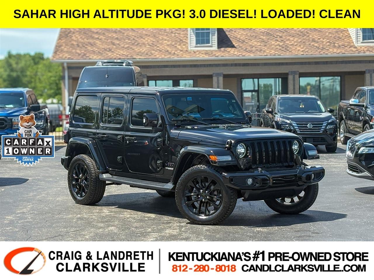 2022 Jeep Wrangler Unlimited High Altitude 4x4