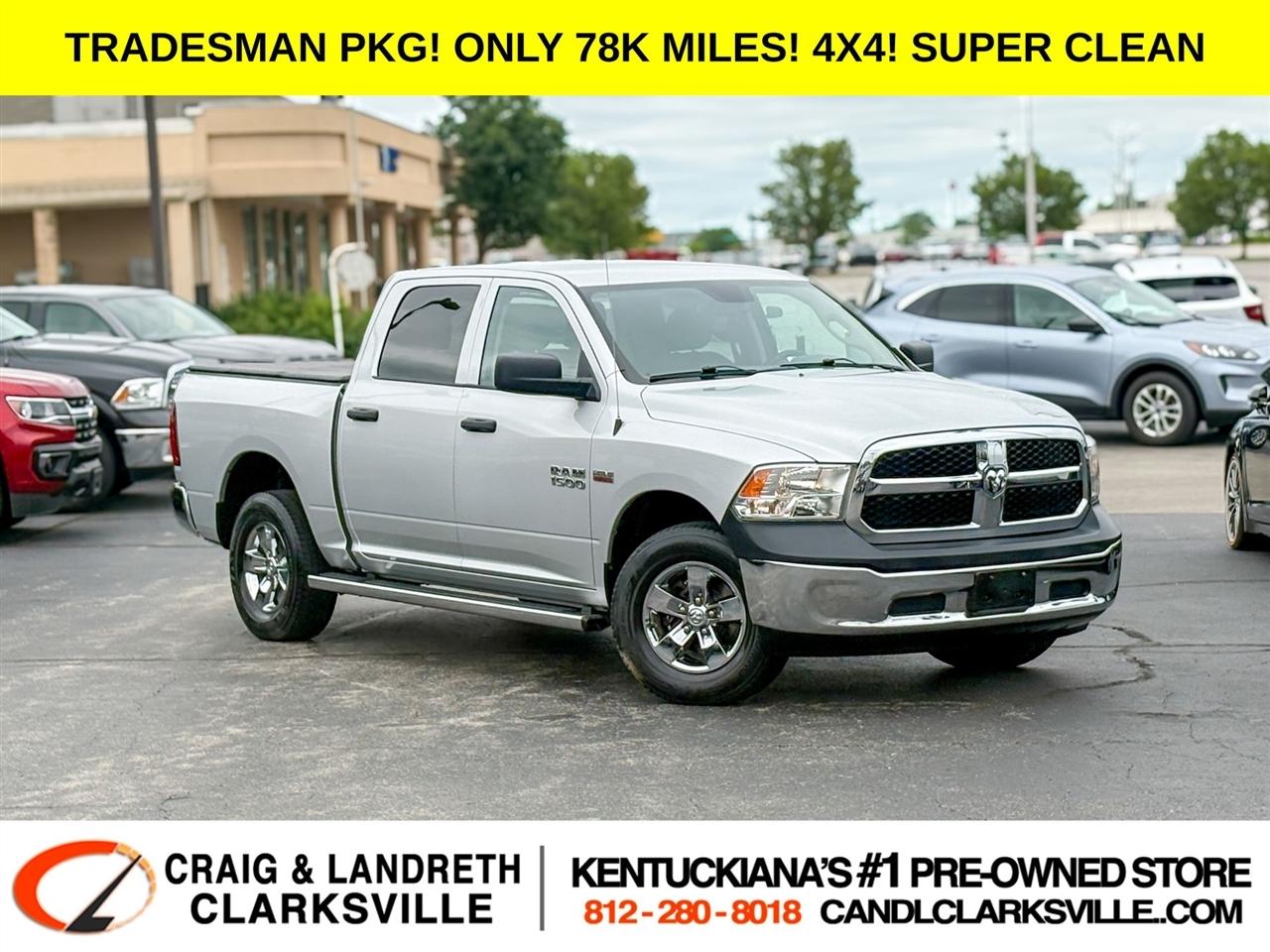 2018 RAM 1500 Tradesman Crew Cab 4x4