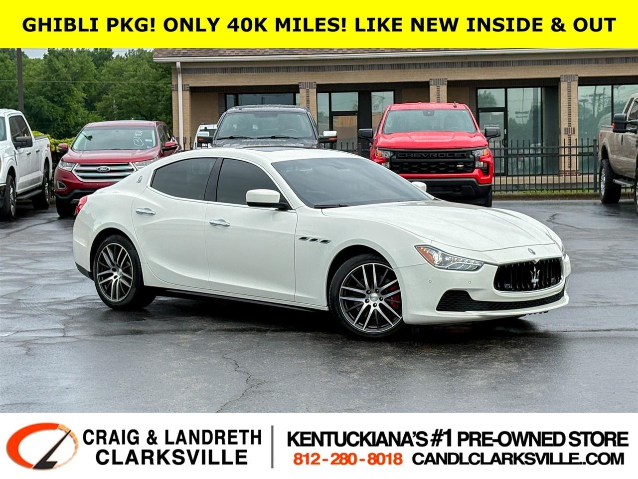 2016 Maserati Ghibli S Q4