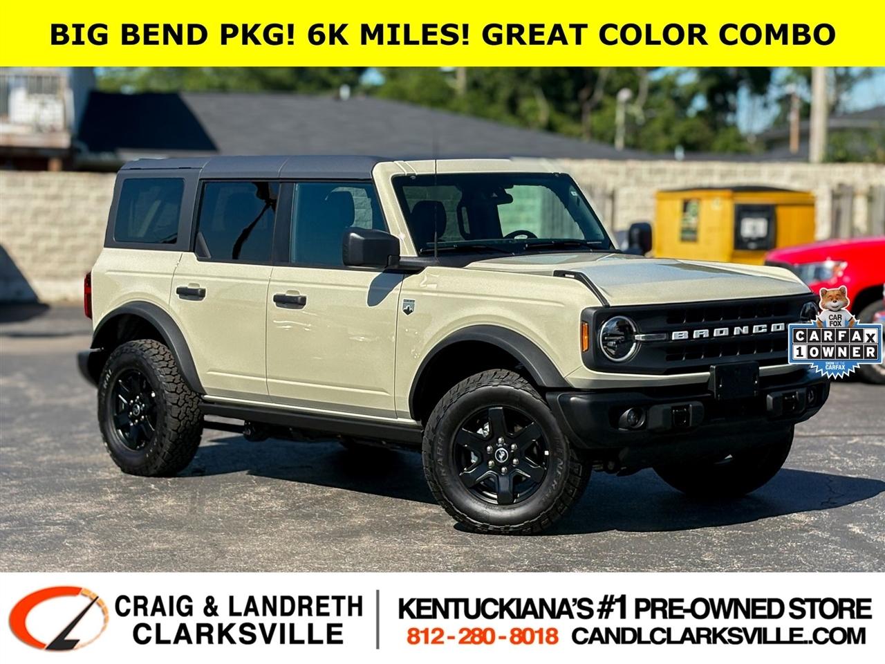 2025 Ford Bronco Big Bend 4 Door 4x4