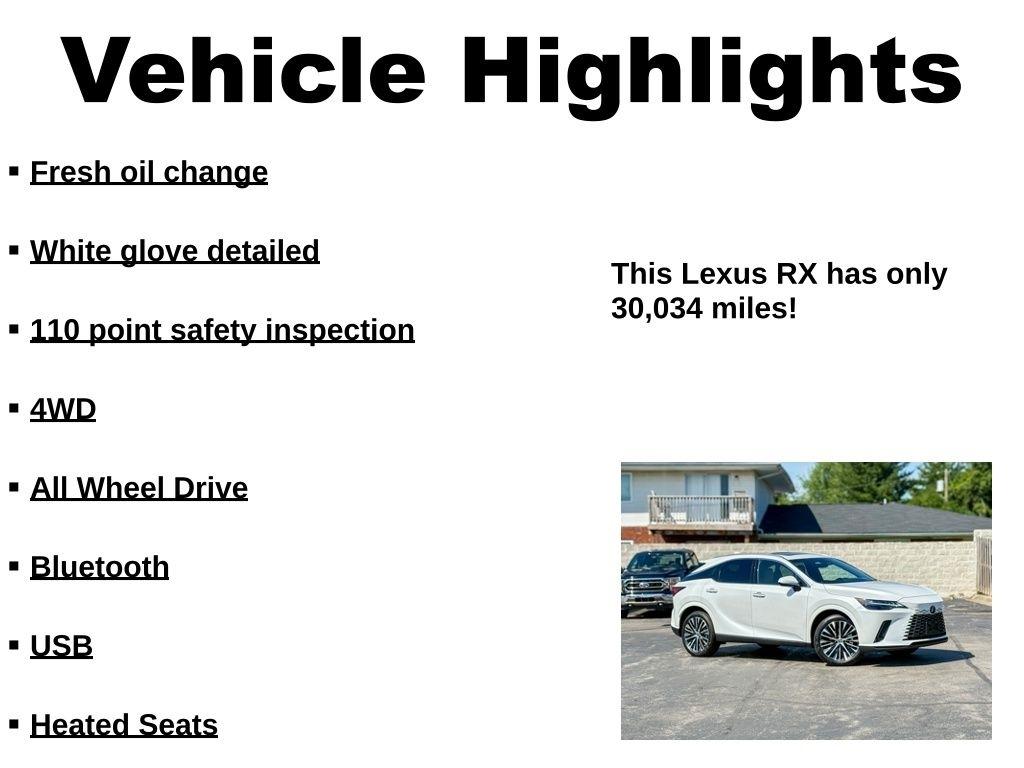 Lexus RX  2023