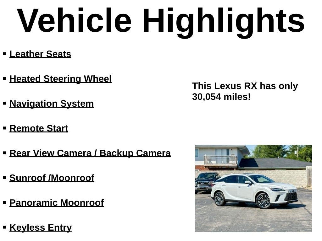 Lexus RX 350  2023