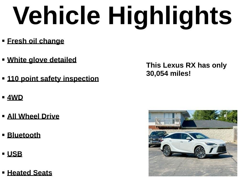 Lexus RX 350  2023