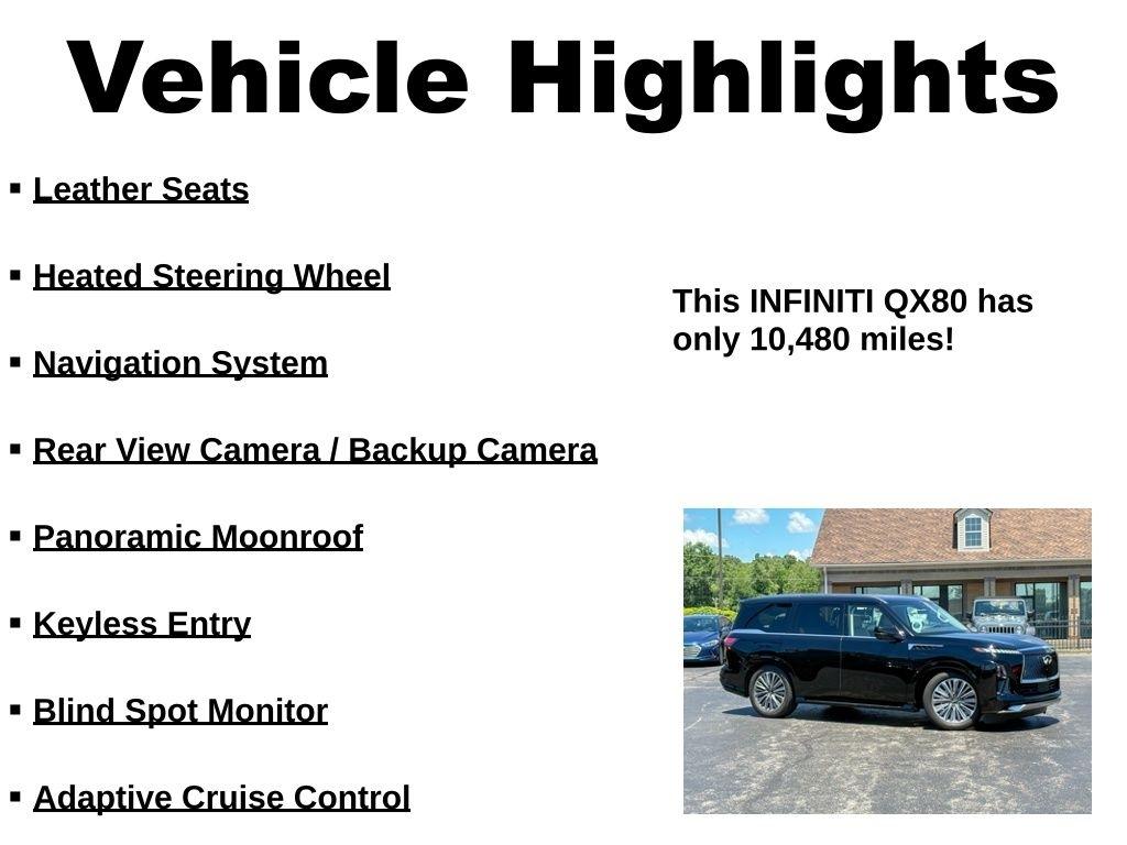 Infiniti QX80 LUXE 4WD 2025
