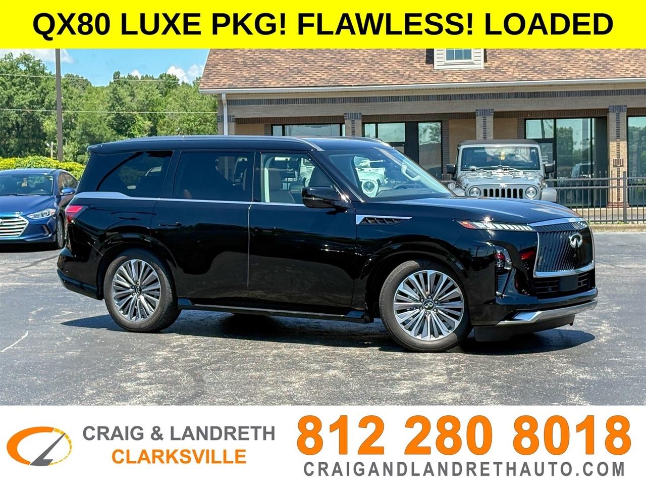 2025 Infiniti QX80 LUXE 4WD