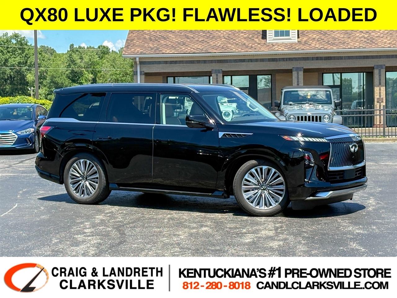 2025 Infiniti QX80 LUXE 4WD