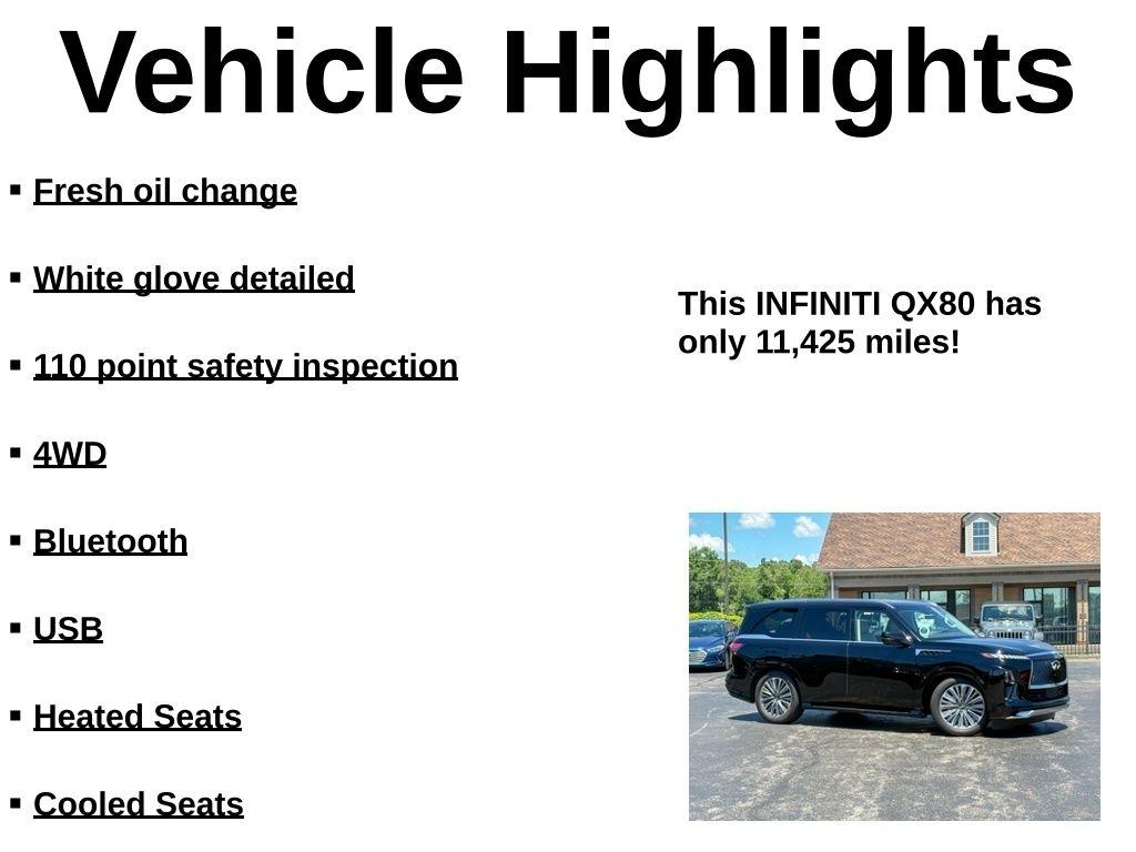 Infiniti QX80 LUXE 4WD 2025