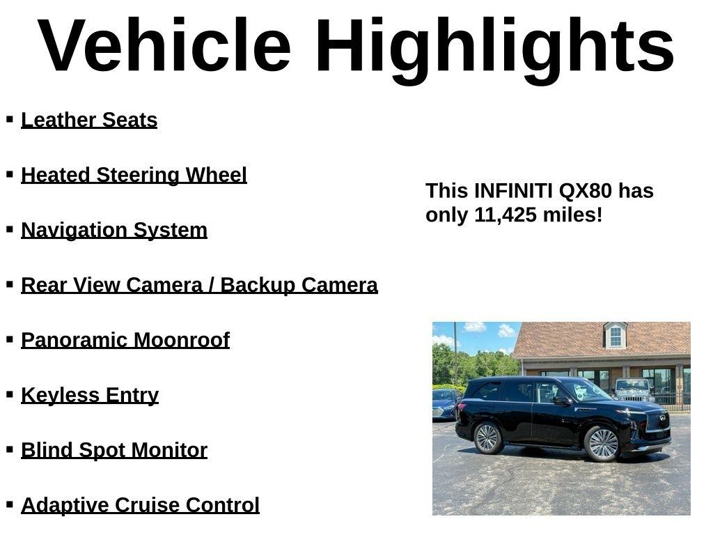 Infiniti QX80 LUXE 4WD 2025